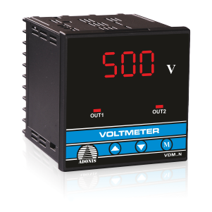 ولتمتر تک فاز AC مدل VDM-N با دو رله خروجی